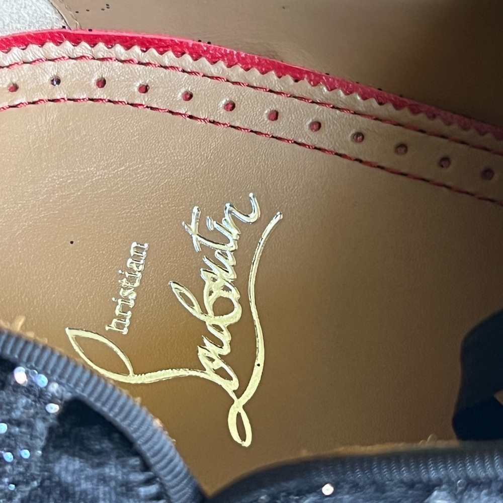 CHRISTIAN LOUBOUTIN Men’s Greggy Chick Cap Toe Oxford Size 10 (43 IT) - Picture 2 of 13